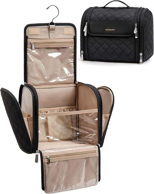 Imagen de BAGSMART Makeup Bag with Hanging Hook en OfertitasTOP