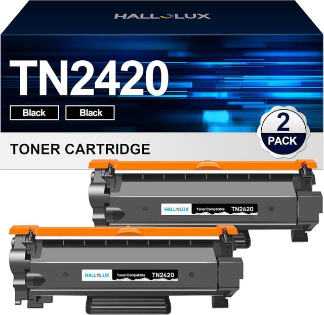 Detalle de TN2420 Tonerkartusche für Brother TN-2420 kompatibel 2er-Pack