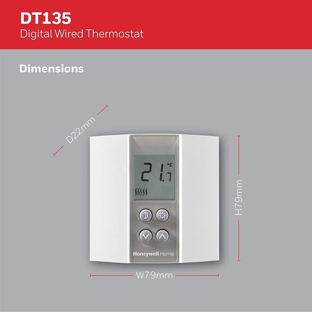 Thumbnail 1 de Honeywell T135C110AEU termostato digital 0,1 °C