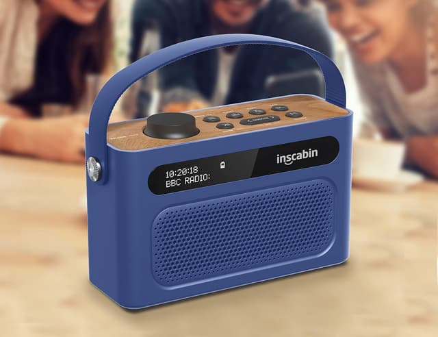 Thumbnail 2 de Inscabin M60 Tragbares DAB+ FM Radio Blau