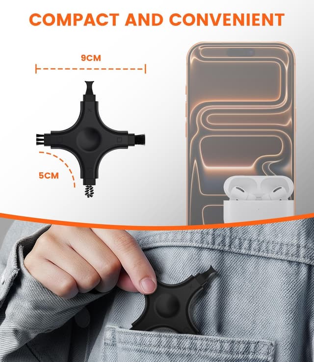 Thumbnail 1 de Charging Port Cleaning Tool 4-in-1