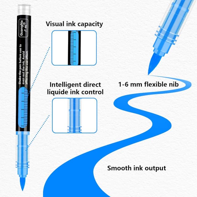 Thumbnail 5 de VAKKI 288 Color Acrylic Paint Pens