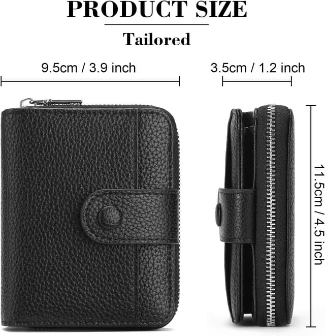 Thumbnail 3 de GAEKEAO Leather RFID Wallet 5 Slots