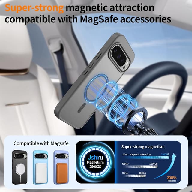 Detalle de Pixel 9 Pro XL magnetic case 0.05in