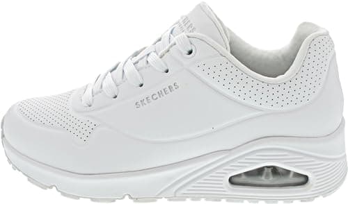 Detalle de Skechers Uno Zapatillas mujer White Durabuck 42