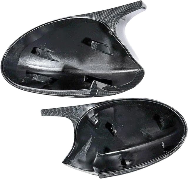 Detalle de KYYET Karbonfaser-Seitenspiegel-Abdeckkappen für BMW E90/E91/E92/E93 (PRE-LCI) im M3-Style