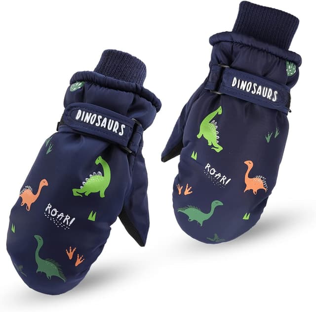 Imagen de XIAOHAWANG Kids Ski Gloves waterproof mittens (2–8 yrs) en OfertitasTOP