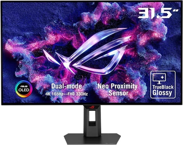Detalle de ASUS ROG Strix 32” 4K OLED Gaming Monitor (XG32UCWG) with Dual Mode (4K@165Hz, FHD@330Hz)