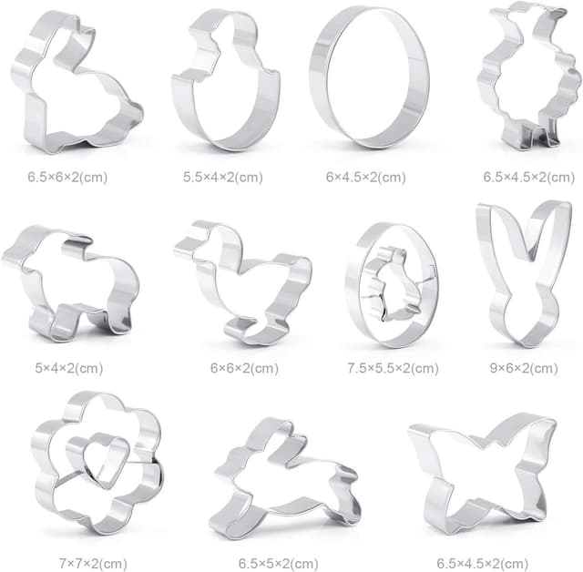 Thumbnail 1 de GoldenBell 11tlg Oster Ausstechformen