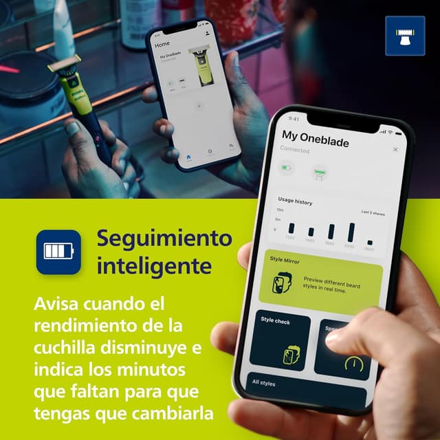 Thumbnail 4 de Philips OneBlade 360 ✂️ Barbero y Recortadora Todo en Uno