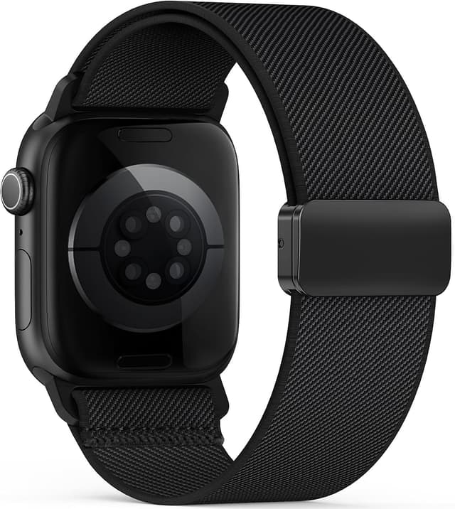 Imagen de Bracelet nylon élastique Apple Watch 38–49mm en OfertitasTOP