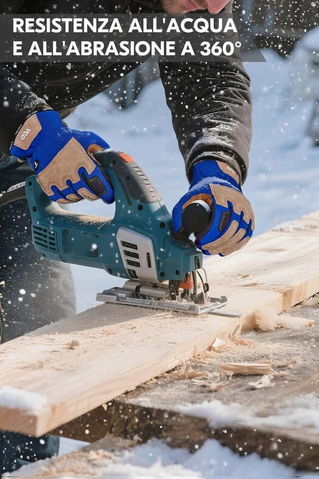 Thumbnail 2 de Vgo... Guanti Lavoro Invernali 1 paio