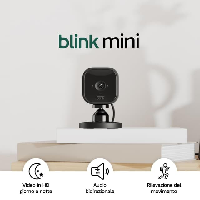Thumbnail 5 de Blink Mini videocamera di sicurezza 1080p — 1 unità