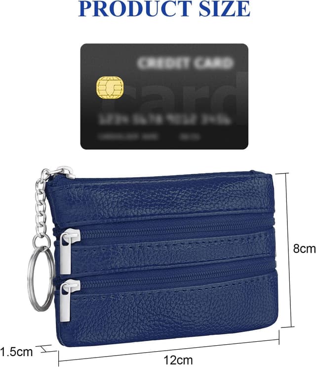 Detalle 2 de Aucuu Portafoglio in Pelle Donna Mini portamonete