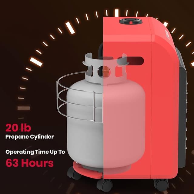 Thumbnail 4 de Gasland MHA18R 18,000 BTU propane patio heater