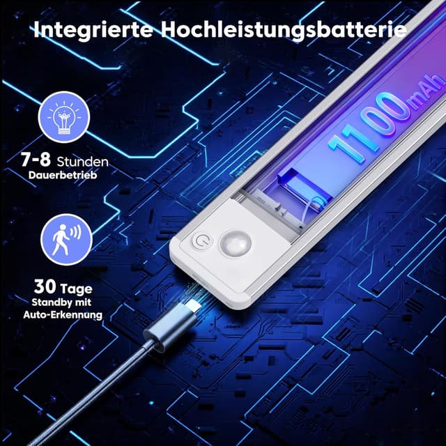 Thumbnail 5 de FILIYANO Unterbauleuchte Küche 3er Set