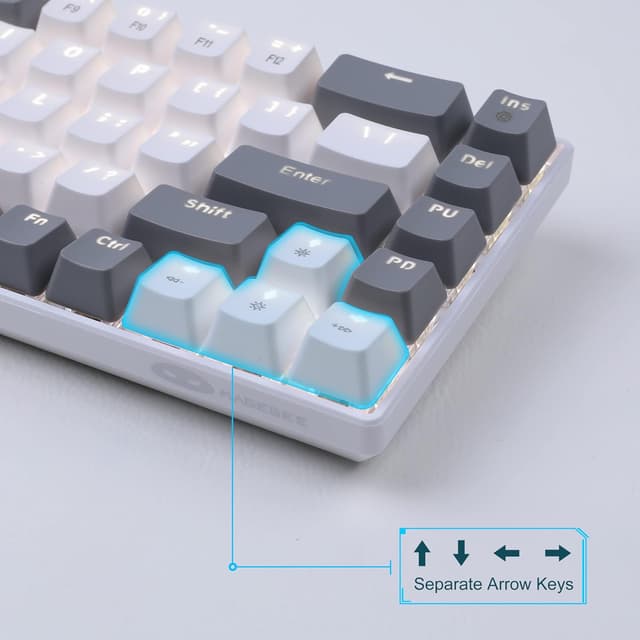 Detalle 2 de MageGee Portable 60% Mechanical Keyboard 68 keys
