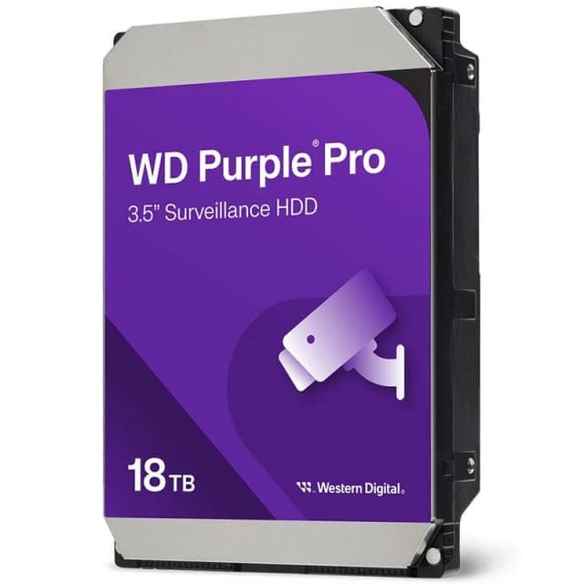 Detalle de WD Purple Pro 18TB 3.5" 512MB SATA 3
