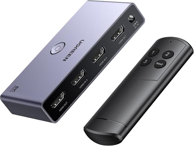 Imagen de UGREEN HDMI 2.1 Switch 3‑in‑1 48Gbps en OfertitasTOP