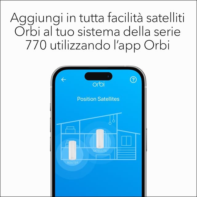 Thumbnail 6 de NETGEAR Orbi Serie 770 Satellite WiFi 7