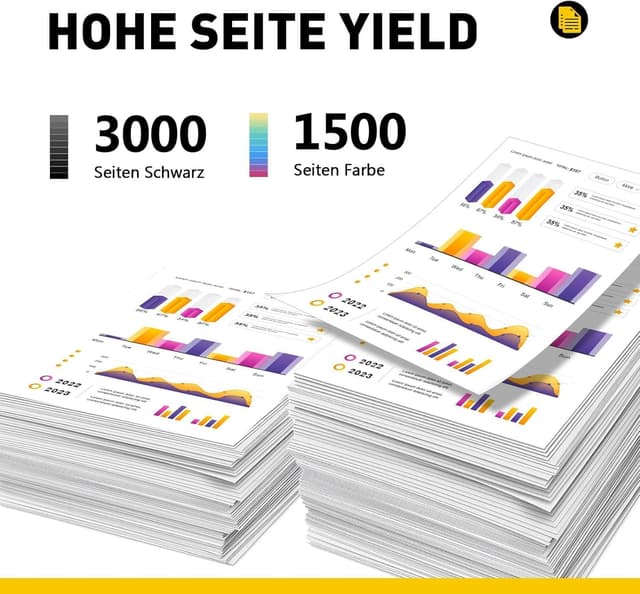 Detalle de LC422XL Value Pack (8er) kompatible Tintenpatronen für Brother LC422XL – für MFC-J5340DW bis MFC-J6940DW