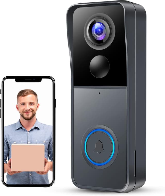 Detalle de KAMEP Video Doorbell 2K Wireless
