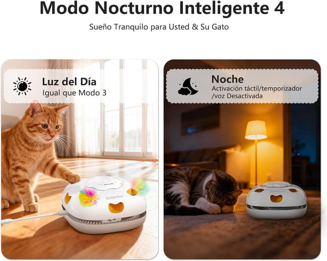 Detalle 2 de GoldenSun Juguete interactivo 4 en 1 recargable