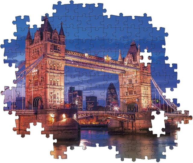 Detalle 1 de Puzzle Tower Bridge 1000 pièces Clementoni