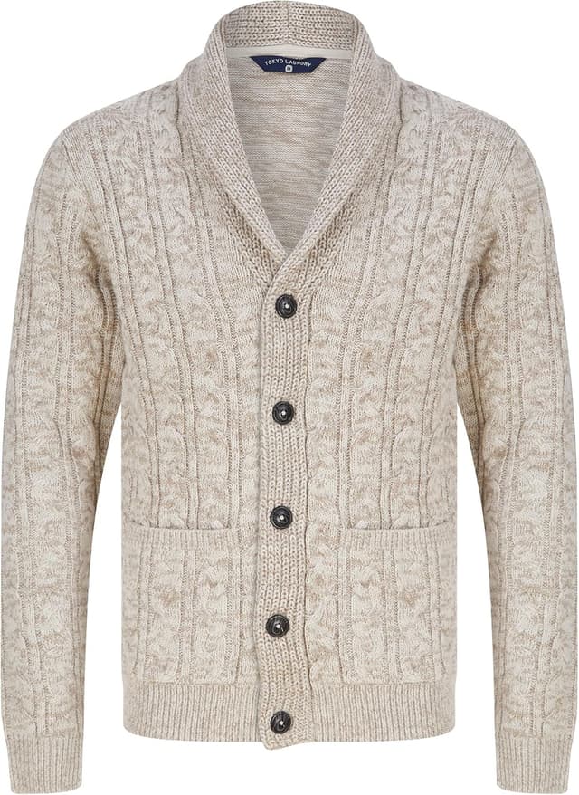 Thumbnail 6 de Tokyo Laundry Men’s Knitted Shawl Neck Cardigan