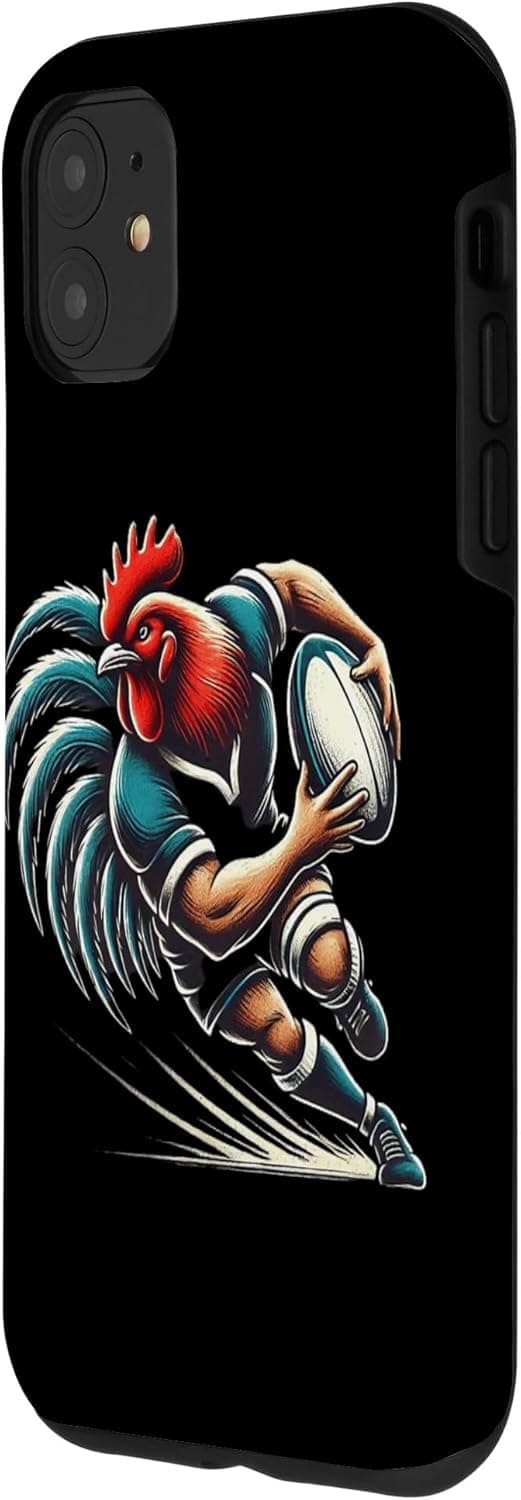 Detalle 2 de Coque Rugby Coq pour iPhone 11