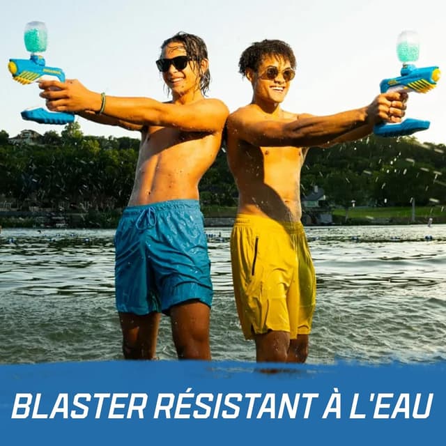 Detalle de Gel Blaster Piranha — pistolet à billes d’eau résistant aux éclaboussures (jouet pour 14 ans et plus)