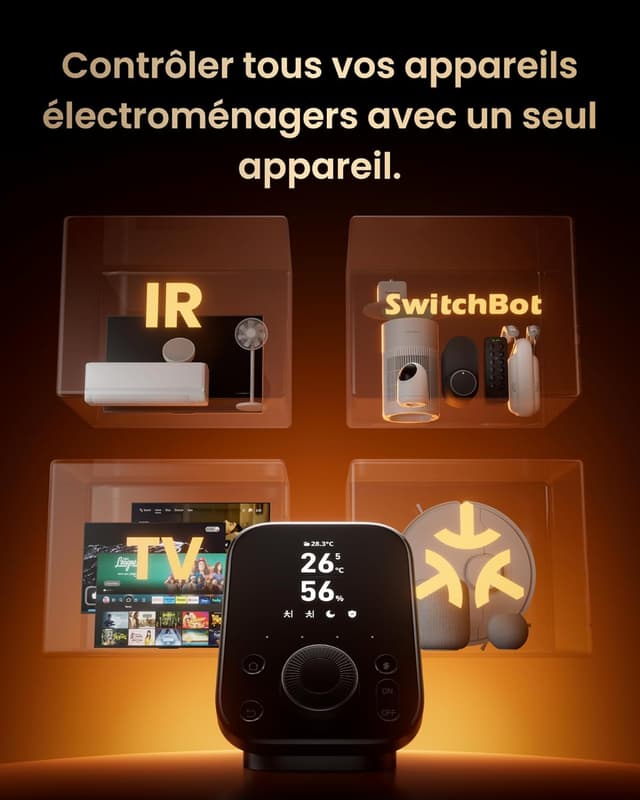 Thumbnail 1 de SwitchBot Hub 3 Hub domotique 1 °C de précision