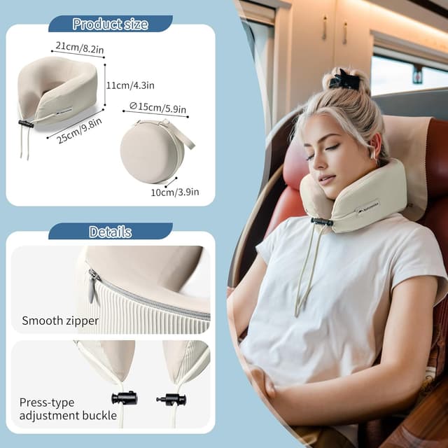 Thumbnail 6 de Naturehike cuscino cervicale da viaggio in memory foam portatile (con borsa)