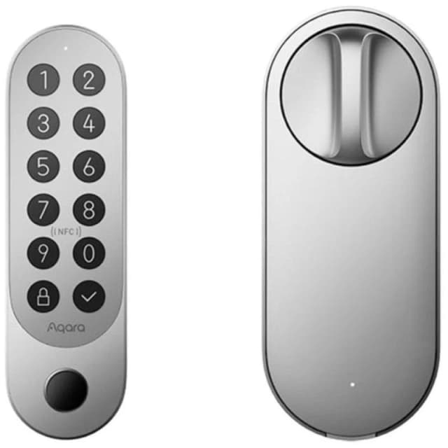 Imagen de Aqara Smart Lock U200 Kit Cerradura Inteligente Matter, plata 🔒 en OfertitasTOP