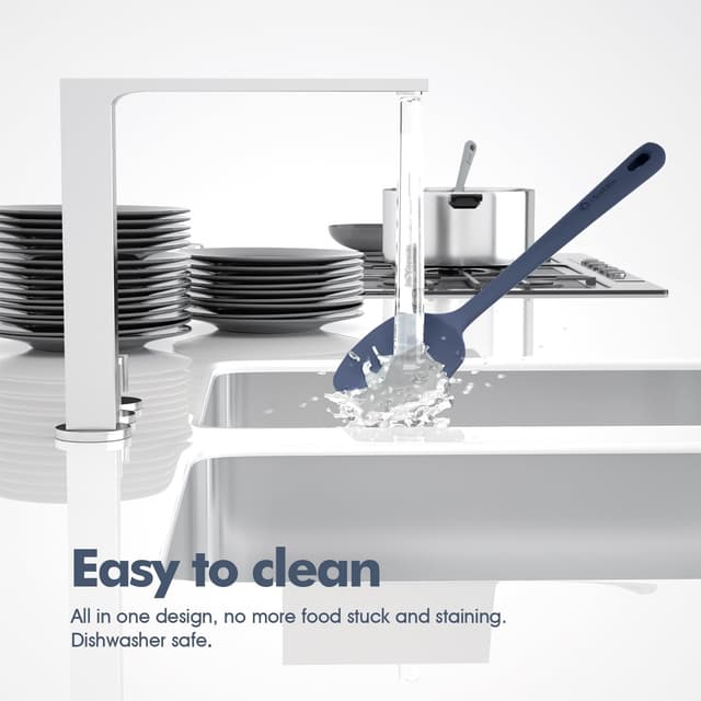 Thumbnail 4 de ChefAide 5-Pc Silicone Spatula Set 600°F