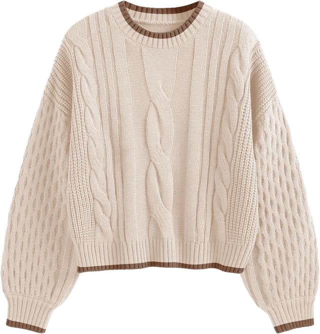 Thumbnail 6 de ZAFUL Women's Cable Knit Sweater pullover