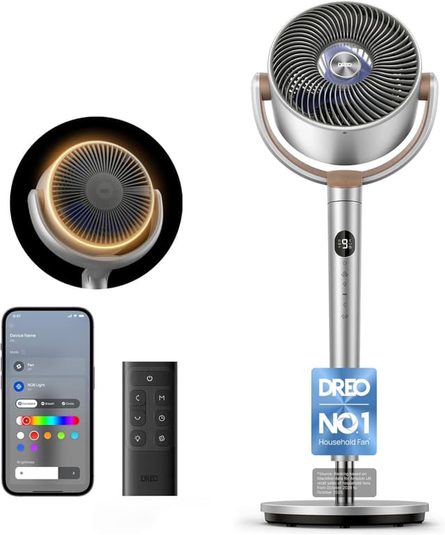 Imagen de Dreo 40 Inch Smart Standing Fan 90 ft range en OfertitasTOP