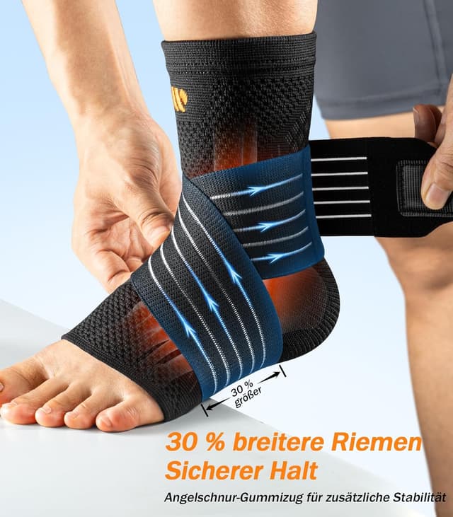 Thumbnail 2 de WHCOOL Knöchelbandage 3D Netz XL