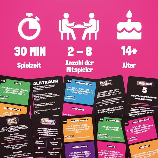 Detalle de Gravity Gesellschaftsspiel Wissen, 2 bis 8