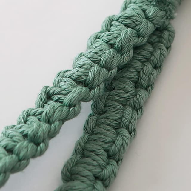 Thumbnail 6 de CHUQING Makramee-Schlüsselanhänger aus Baumwollkordel mit Quaste – weiches Schlüsselband für Damen