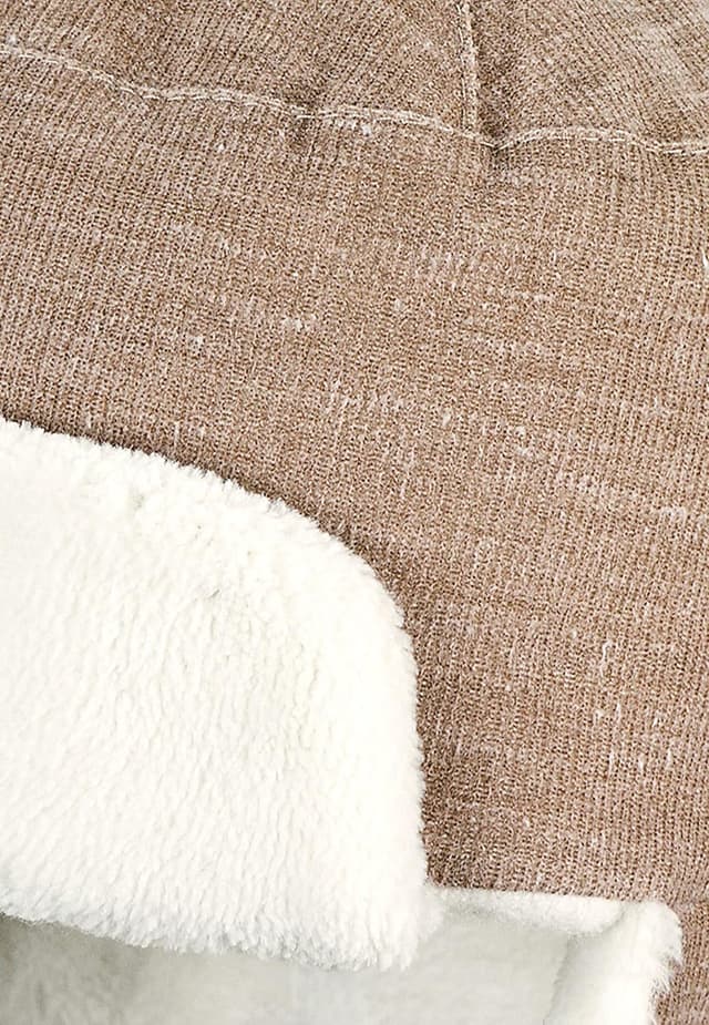 Detalle de Sterntaler Baby Jungen Fliegermütze aus Feincord mit Teddyflausch