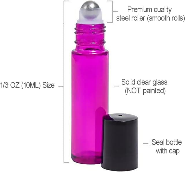 Detalle de 10ml roller bottles for essential oils