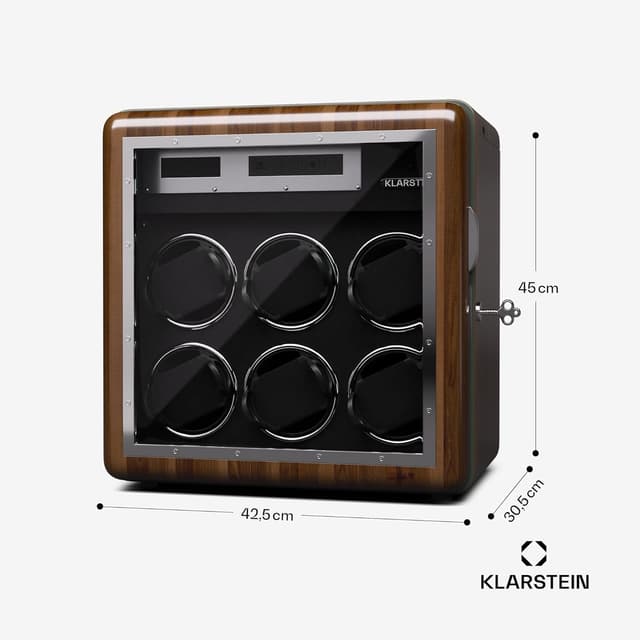 Thumbnail 6 de KLARSTEIN Caja para 6 Relojes 🕰️ Vitrina Acrílica Organizador