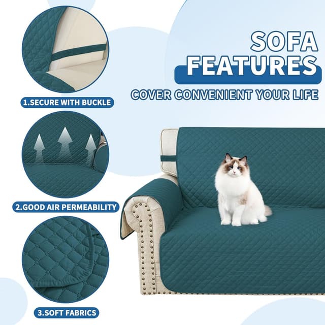 Detalle de Copridivano YSTELLAA impermeabile 3 posti 255 cm