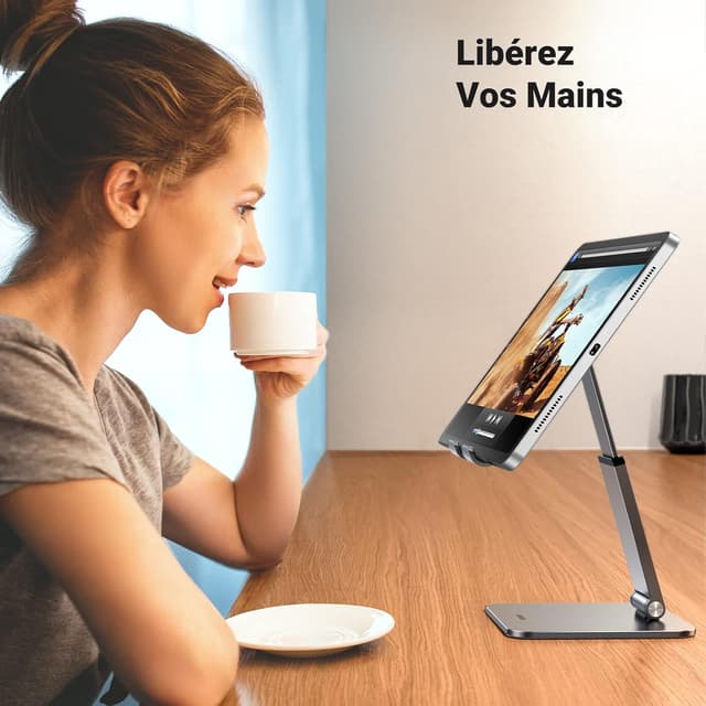 Detalle 1 de UGREEN Support tablette réglable bureau