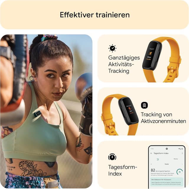 Thumbnail 3 de Google Fitbit Inspire 3 Gesundheits- & Fitness-Tracker