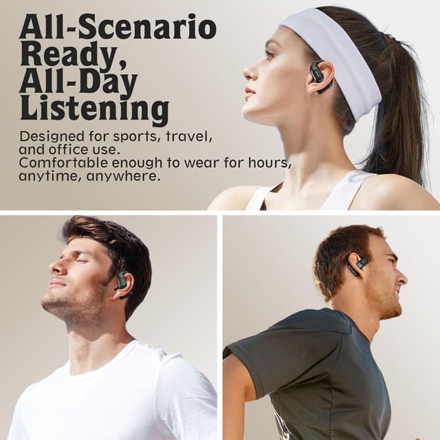 Detalle 2 de OHAYO Open Ear Headphones 40H