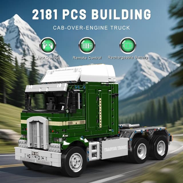 Detalle 2 de Mould King 13202 Camion 2181 pièces 🚚