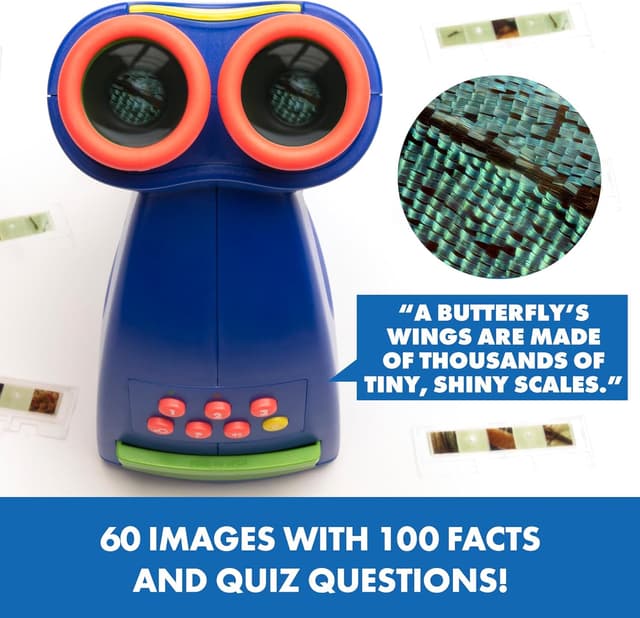 Detalle de Educational Insights GeoSafari Jr. Talking Microscope for Ages 3+ ๐ฌ