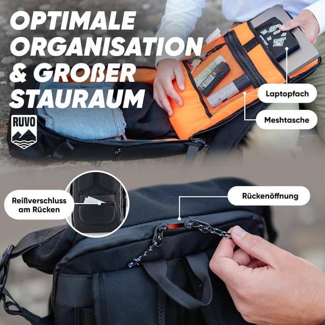 Thumbnail 2 de RUVO Premium Rolltop Rucksack 34 L